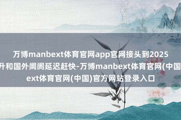 万博manbext体育官网app官网接头到2025年下半年利润率回升和国外阛阓延迟赶快-万博manbext体育官网(中国)官方网站登录入口